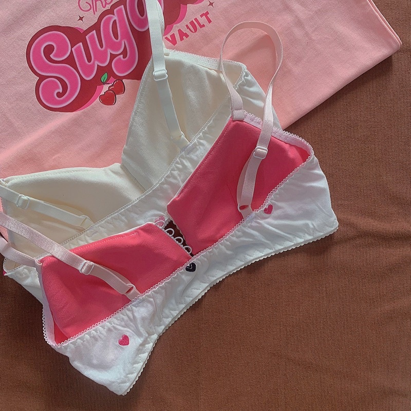 Set Barbie bra Nút xinh xắn có mút rời. | BigBuy360 - bigbuy360.vn