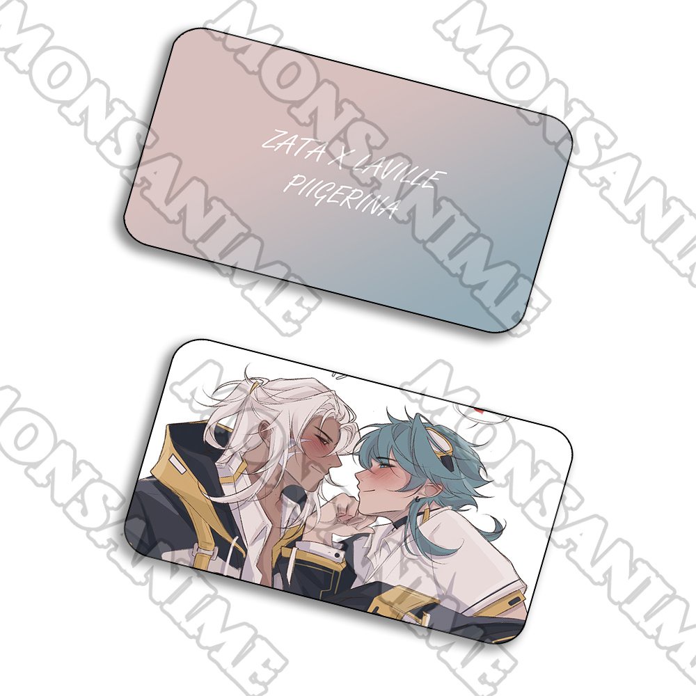 Ảnh card bo góc in hình Liên quân zata x laville PIIGERINA thẻ bo viền 5*8cm anime chibi sưu tầm 1 tấm