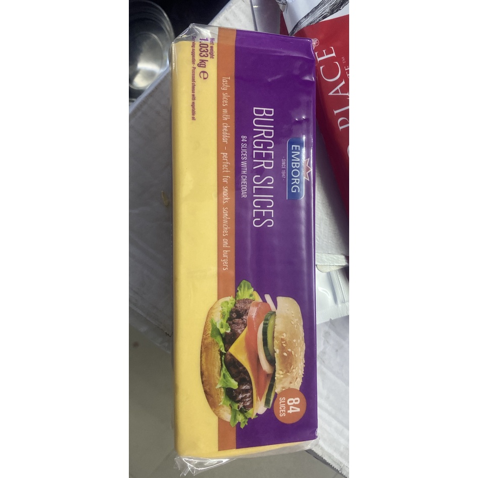 Phomai Lát Emborg Gói 1,033kg - 84 Lát