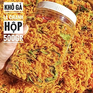 Khô gà lá chanh , loại thượng hạng , thơm ngon , hũ 500g