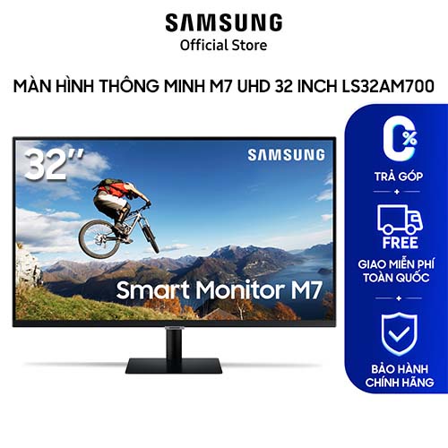 Màn hình thông minh Samsung M7 UHD Dòng 32inch LS32AM700UEXXV