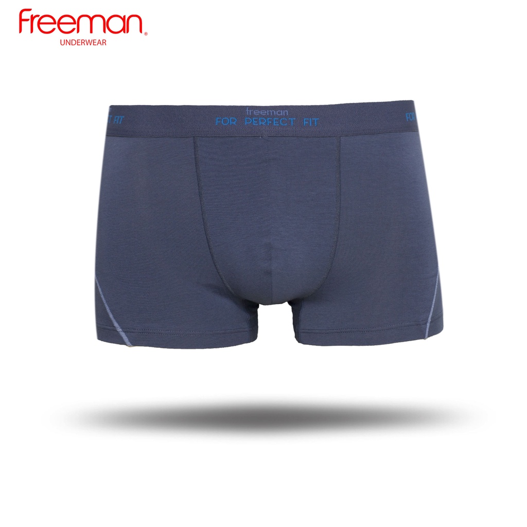 Combo 2 Quần lót boxer chất liệu cotton model cao cấp mềm mịn, thấm hút mồ hôi tốt Freeman 6530