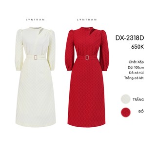 Đầm nữ dáng ôm kèm đai DX-2318D LYNTRAN