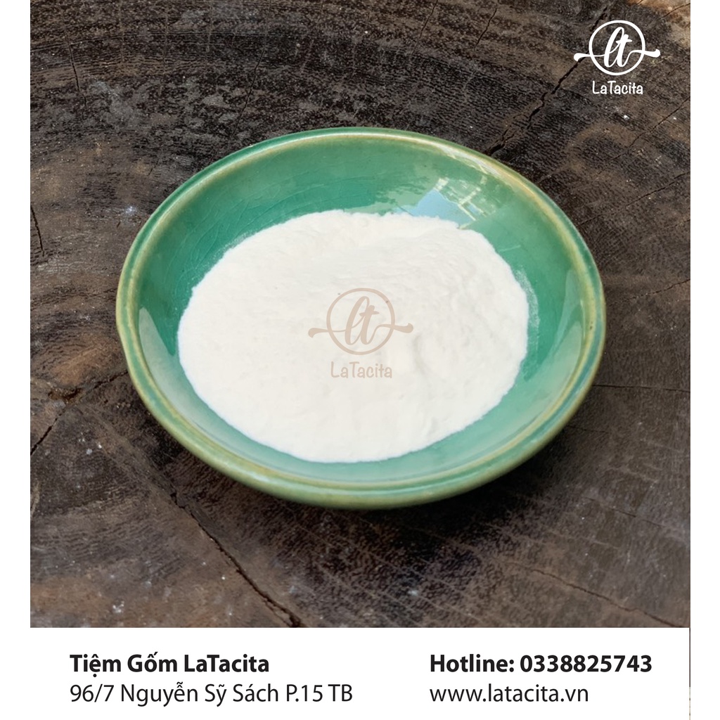 Bột keo pha men, màu - 100g/hũ - Gốm LaTacita