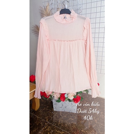 Áo vin dài tay kiểu