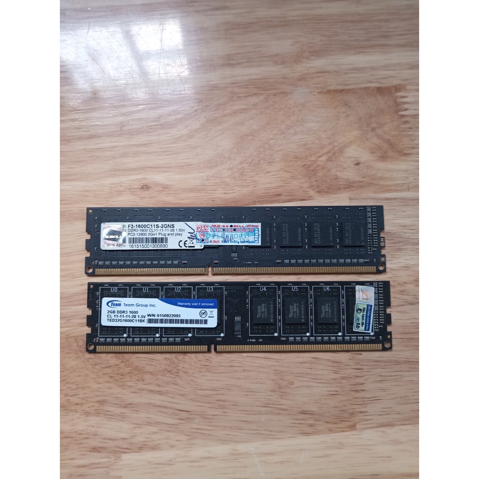 Bộ nhớ Ram DDR3 2gb bus 1333/1600 dùng cho MAIN BOAR G41, H61, H81.. | BigBuy360 - bigbuy360.vn