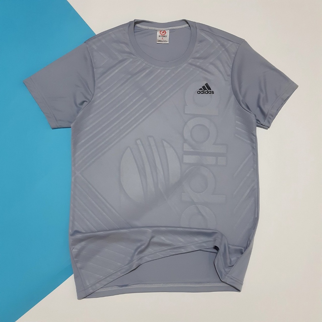 Áo thể thao cộc tay Nam, áo thun thể thao Adidas  50-80kg