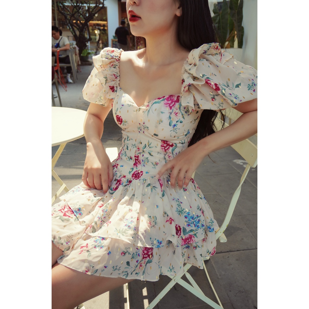 Jumpsuit có mút tay phồng dáng xoè - Miracle Milva Jumpsuit | BigBuy360 - bigbuy360.vn