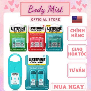 [Các Loại] Miếng Ngậm & Xịt Thơm Miệng Listerine