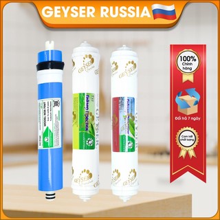 Bộ lõi lọc nước số 456 Nano Geyser. Lõi màng Ro, T33 Small, Maifan dùng cho các dòng máy RO Karofi, Kangaroo, Aqua