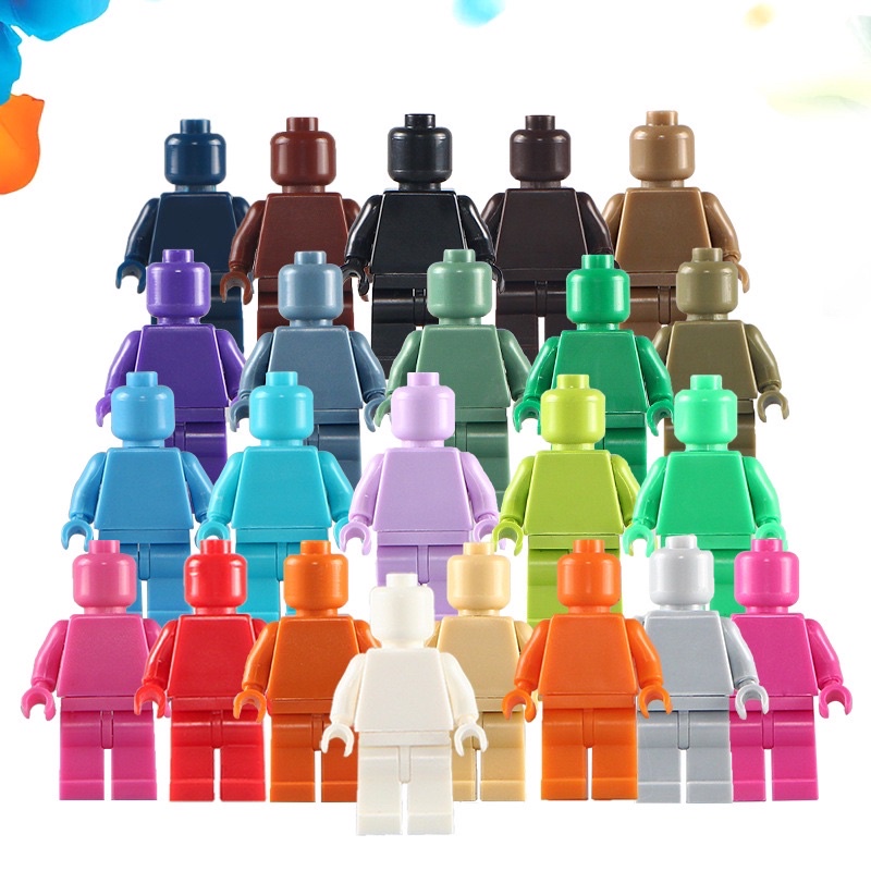 Mini các màu dùng để MOC nhân vật