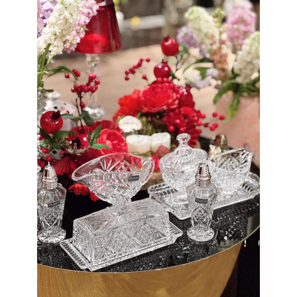 Bộ Phục Vụ Bàn Ăn Pha Lê, 8 Món