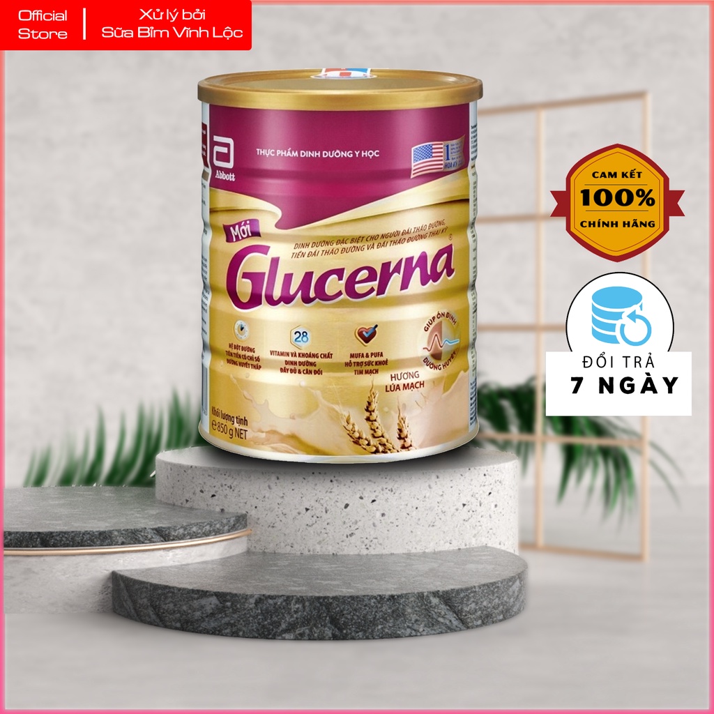 Sữa Glucerna 850g Úc / FREESHIP/ Glucerna 950g Úc cho người tiểu đường Date mới nhất/ Hàng chính hãng