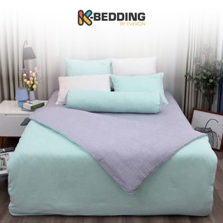 Bộ ga giường chun K-Bedding by Everon KMTP 304 - Chất liệu cao cấp MicroTencel