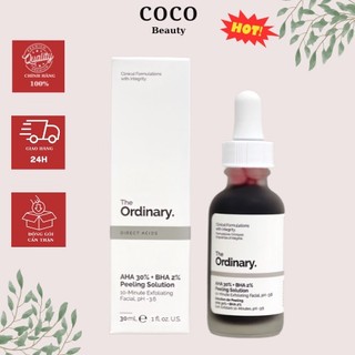 Tinh chất the ordinary aha 30% + bha 2% peeling solution 30ml tẩy tế bào chết hóa học