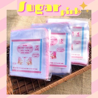 Khăn sữa kiba 2 lớp ,3 lớp ,4 lớp