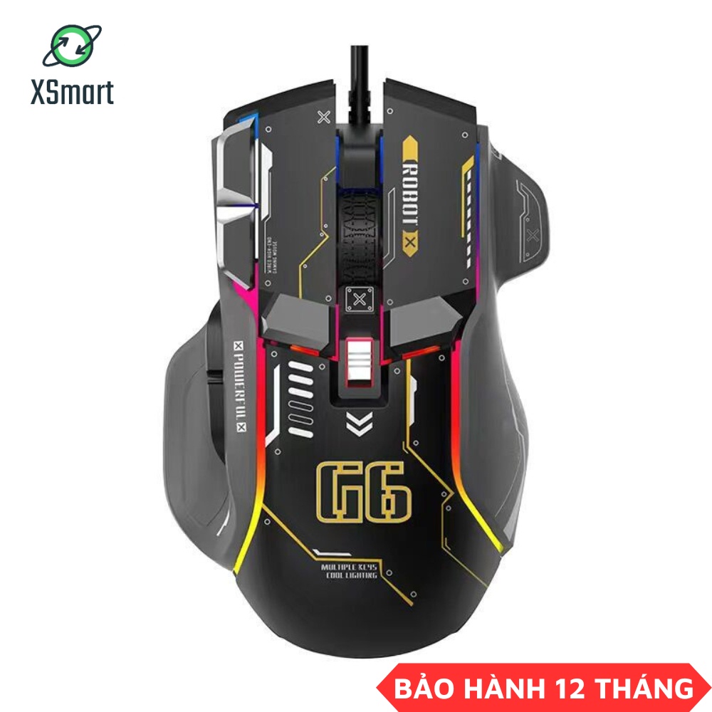 Chuột Cơ Chơi Game Máy Tính Có Dây G6 ESPORT GAMING Led Rgb 13 Chế Độ Thiết Kế Công Thái Học | BigBuy360 - bigbuy360.vn