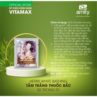Tắm trắng Thuốc Bắc Amity - Tắm Trắng Thảo Dược - Tắm trắng - Vitamax Store