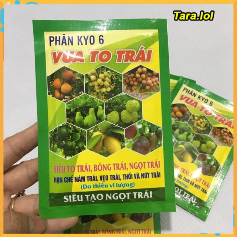 Vua to trái, to quả 30gr -Giúp lớn trái, bóng đẹp quả, hạn chế nứt quả, nám quả Tara.lol