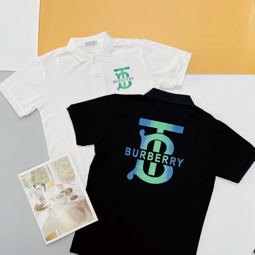 Áo Thun Nam Cao Cấp Cổ Bẻ Tay Ngắn 2 Màu Sang Trọng Phong Cách Hàn Quốc NEW UNISEX