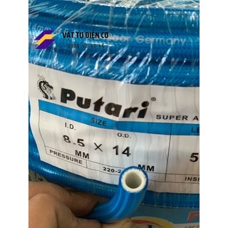 Dây xịt áp lực Putari Đức 50m có bố 8 lớp phi 8.5