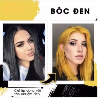 Thuốc bóc đen tóc TNT PLUS - Bóc màu Đen , bóc màu đỏ TNT.