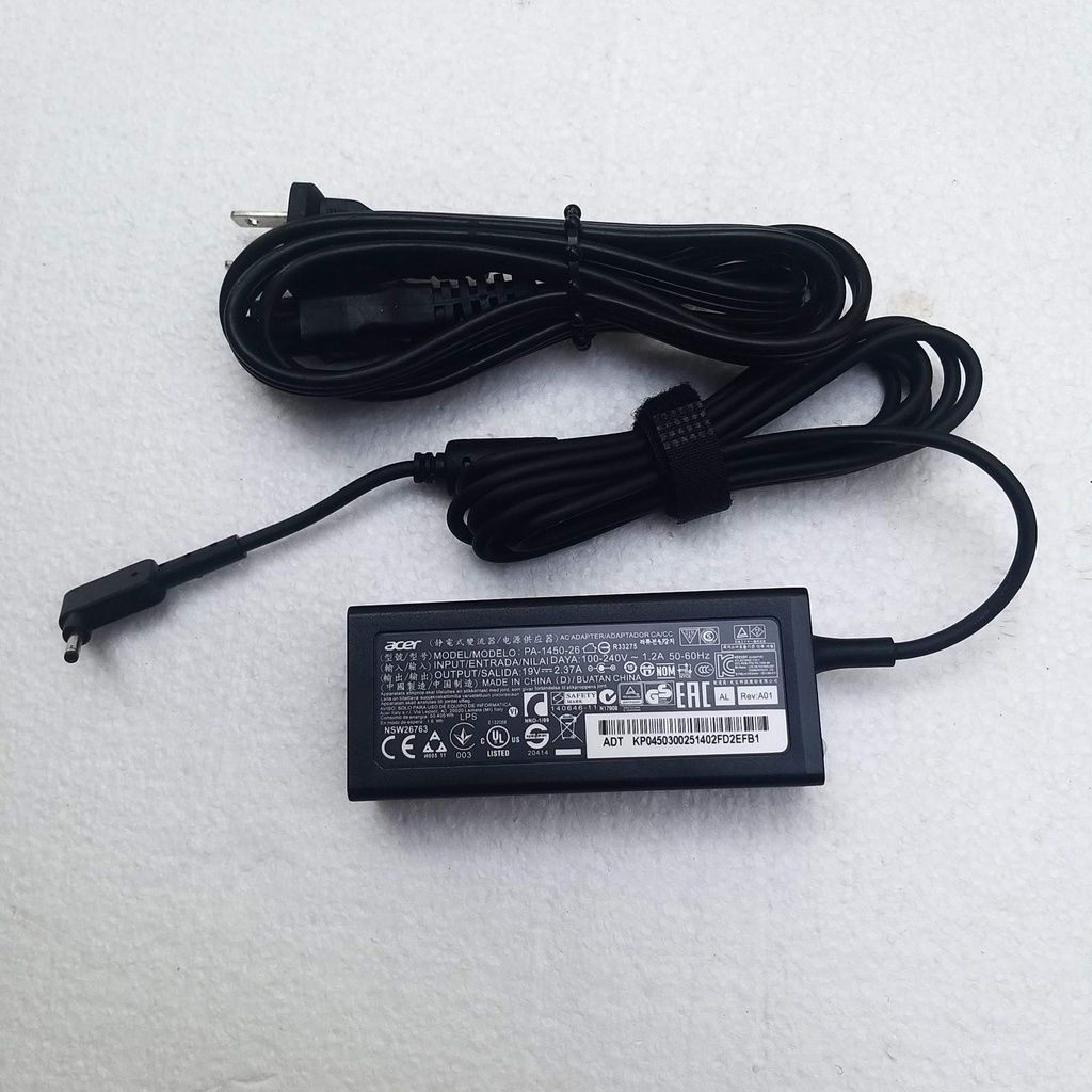 Sạc Laptop HP 19.5V - 3.33A Chân Kim Xanh nhỏ - kèm dây nguồn Hp envy