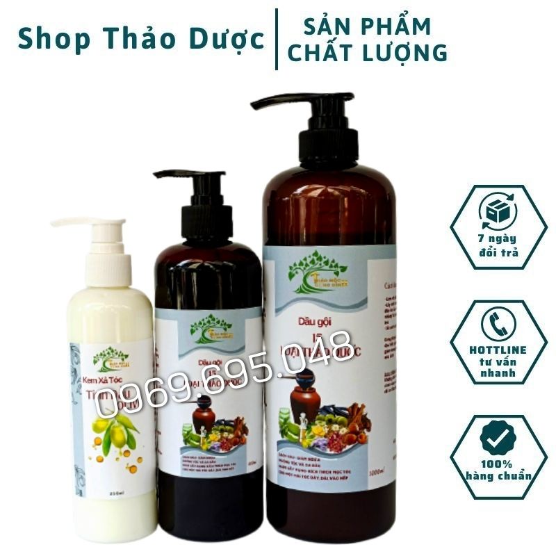 Dầu Gội Thảo Dược 15 Loại 100% Từ Thiên Nhiên-giảm Rụng Tóc,giúp Tóc Mềm Mại, Suôn Mượt,hương Thơm Thảo Dược Tự Nhiên