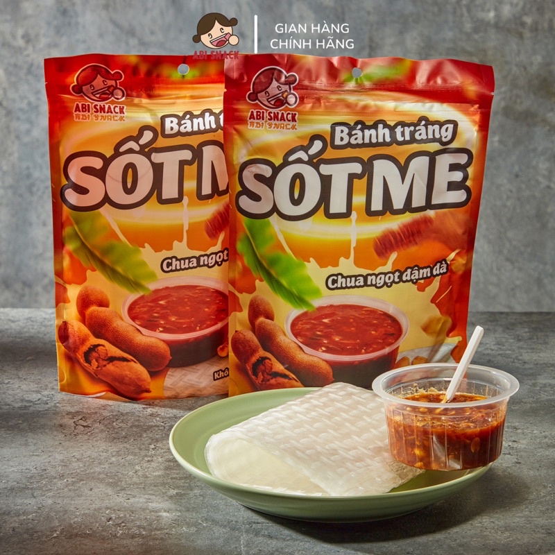 Bánh Tráng Sốt Me ABI SNACK 100G