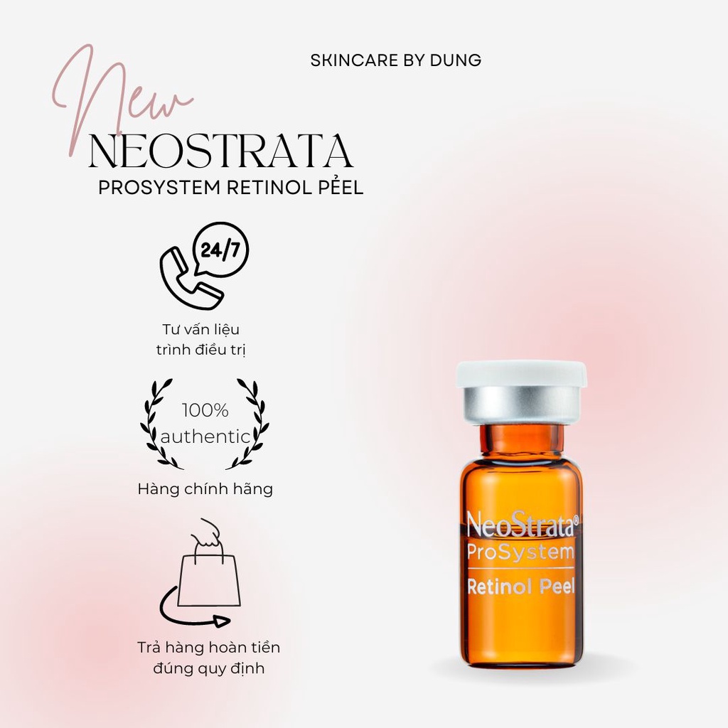 [Hàng nhập Công Ty] NeoStrata ProSystem Retinol Peel – Tinh chất thay da sinh học – 1 ống x 1,5ml
