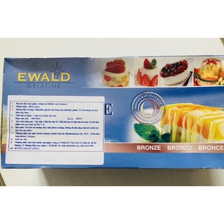 Gelatin lá Ewald Đức ( 5 lá)
