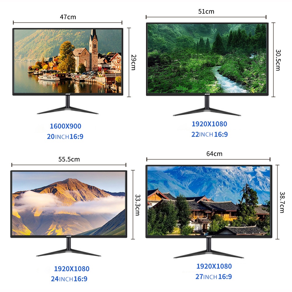 Màn hình máy tính AOCZ 20|22|24|27 inch 75Hz - Mới 100% giá tốt, siêu đẹp, siêu nét FULL BOX | BigBuy360 - bigbuy360.vn