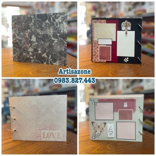 Album ảnh dán - Scrapbook handmade (Đọc kỹ mô tả từng sản phẩm)