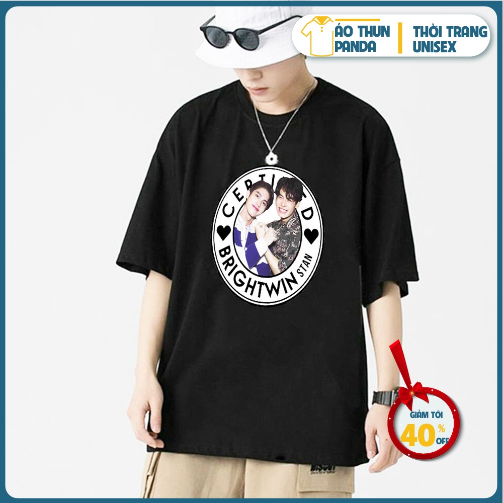 áo thun Brightwin nam nữ đủ size cực hot, áo thun in theo yêu cầu