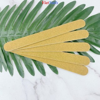 Dũa móng tay nhám mỹ dũa mỏng bén bền - dũa nhám vàng độ nhám 100/100