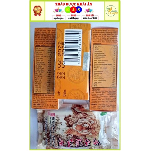 HỔ CỐT BÁCH THỐNG HOÀN SINGAPORE- hỗ trợ bệnh Xương Khớp, Thoái Hóa cột sống, Gút và Đau nhức gân cơ.