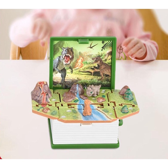 Móc khóa kiểu quyển sách 3D độc đáo dễ thương - Móc Khóa Hình Quyển Sách Có Thể Gập Lại