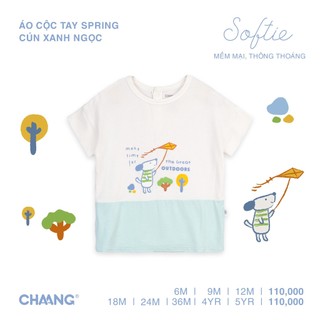 Chaang SS2023 Áo cộc tay Spring cho bé