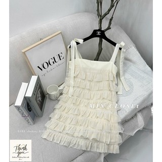 Váy 2 Dây Tầng Bèo Phạm Nhi