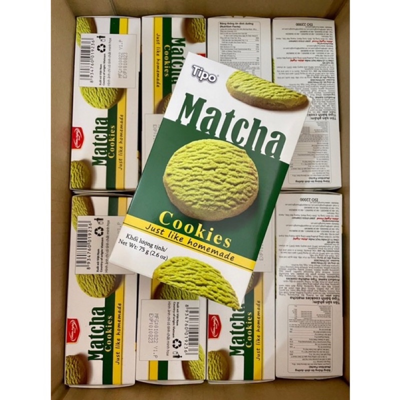 Bánh Tipo Matcha hộp 75g
