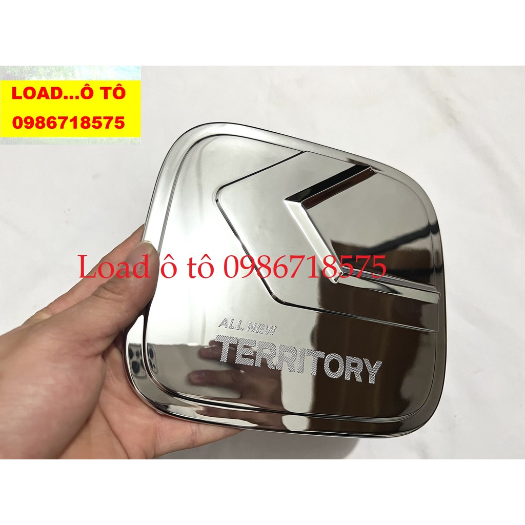 Ốp Hõm Cửa, Nắp Xăng Xe Ford Territory 2023 Mẫu Nhựa ABS Mạ Crom Sáng Bóng