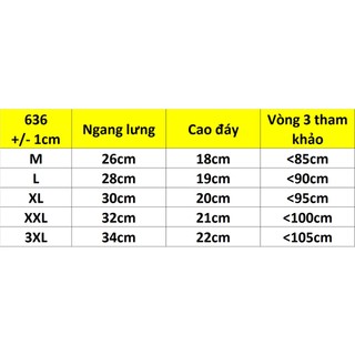 Combo 5 quần lót nữ thun mát trơn 636