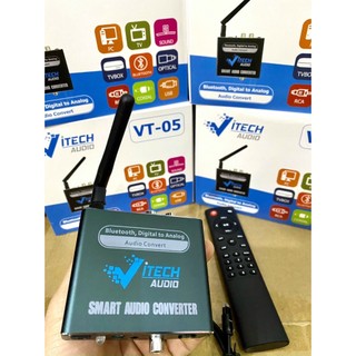 Bộ chuyển đổi Optical to AV VITECH VT05 Bluetooth ( Tặng kèm dây quang )