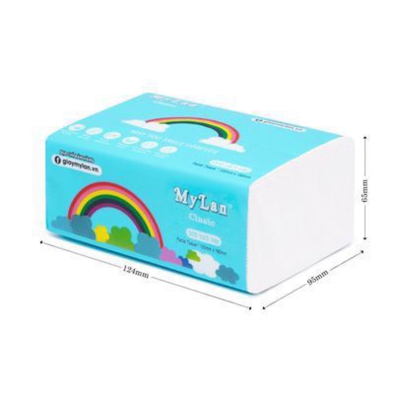 Giấy Rút Cao Cấp Mylan Cầu Vồng