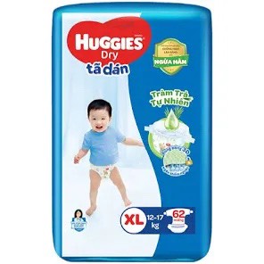 (Cộng miếng) Tã dán/quần Huggies TRÀM TRÀ đủ size S88/M74/L68/XL62/XXL56 mẫu mới Hà Nội