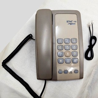 Điện thoại có dây cố định để bàn dùng cho điện thoại văn phòng, điện thoại khách sạn, gia đình.