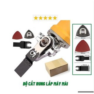 Bộ chuyển đổi gắn máy mài máy cắt thành máy cưa rung khoét lỗ cưa cắt