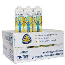 Thùng 24 hộp sữa pha sẵn Nutren junior hộp 200ml( date mới- có ship hoả tốc HCM)