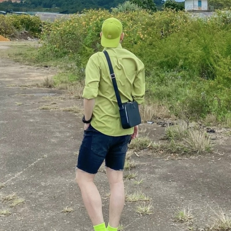 Túi nam đeo chéo hộp vuông - XK826