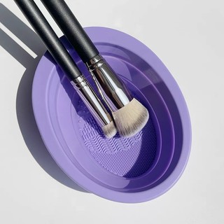 🎀 pad rửa cọ, dụng cụ rửa cọ gấp gọn gecomo makeup brush cleaner 🎀